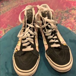 Women’s banana vans size 6 high tops